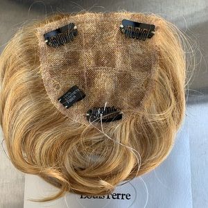 Blonde Hair topper/toupe/toppette/Bangs